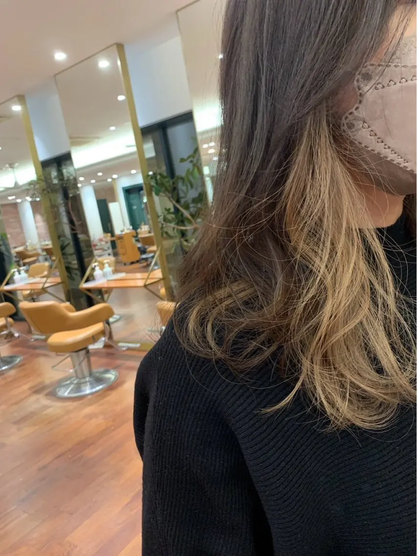 セミロング 金津 魁杜のヘアスタイル