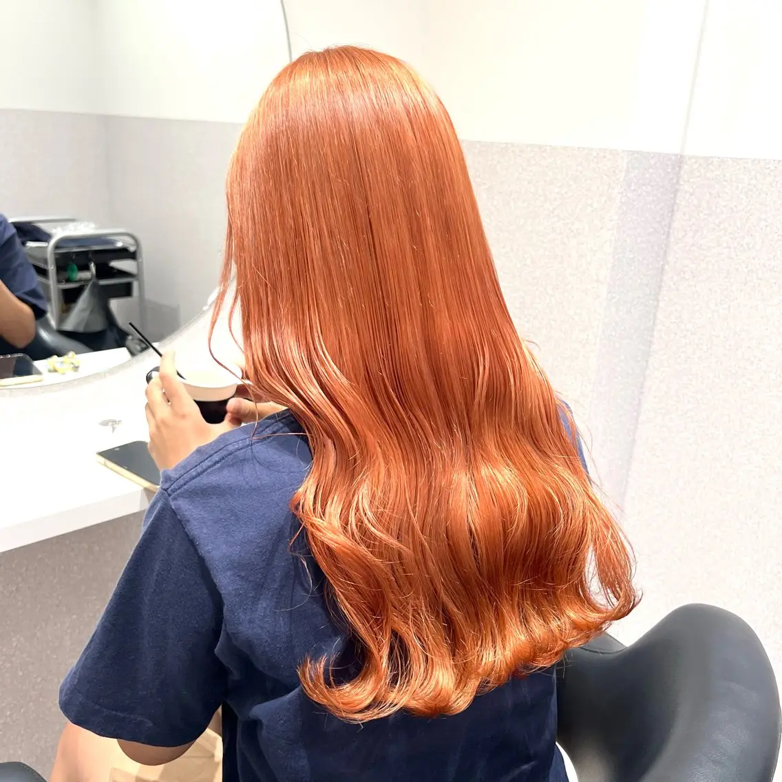 ロング カラー ヘアカラー 🩵ブリーチカラー MIORI🩵のヘアスタイル