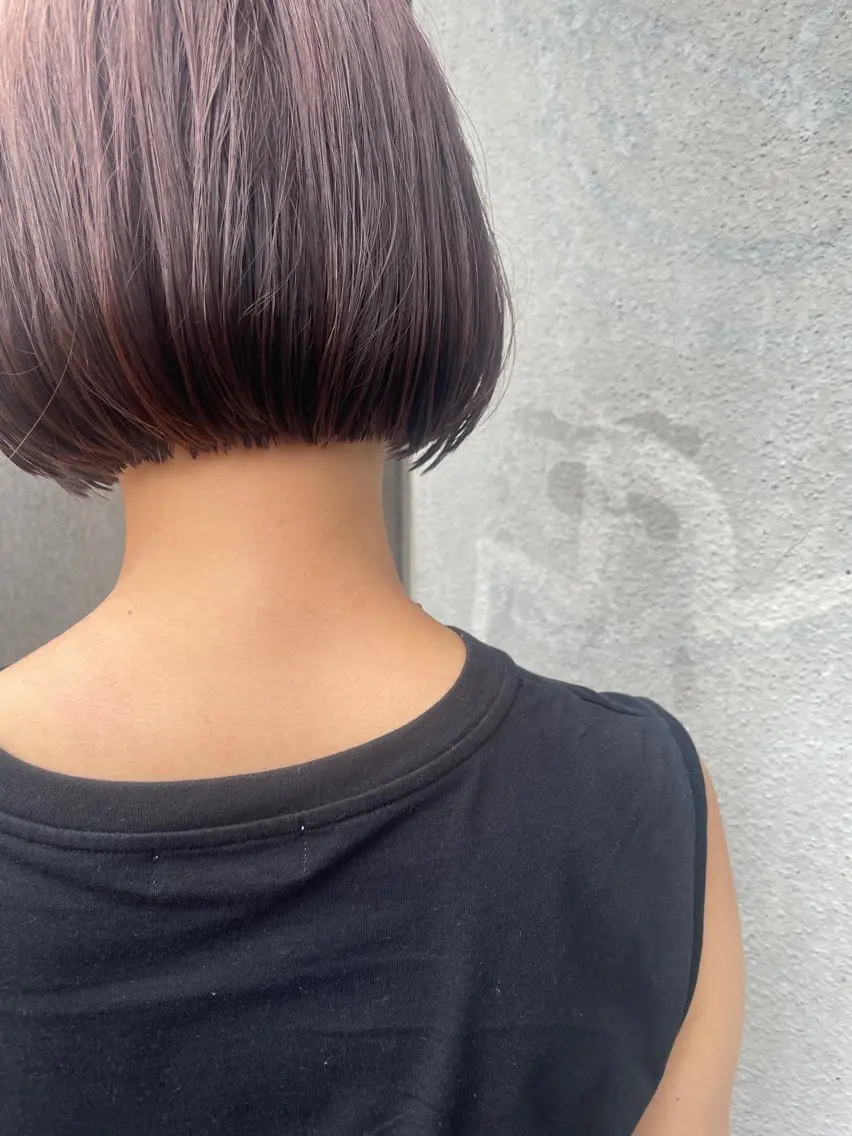 ショート ボブ カット ヘアカラー トリートメント ayane⭐️ボブ・ ショート・パーマのヘアスタイル