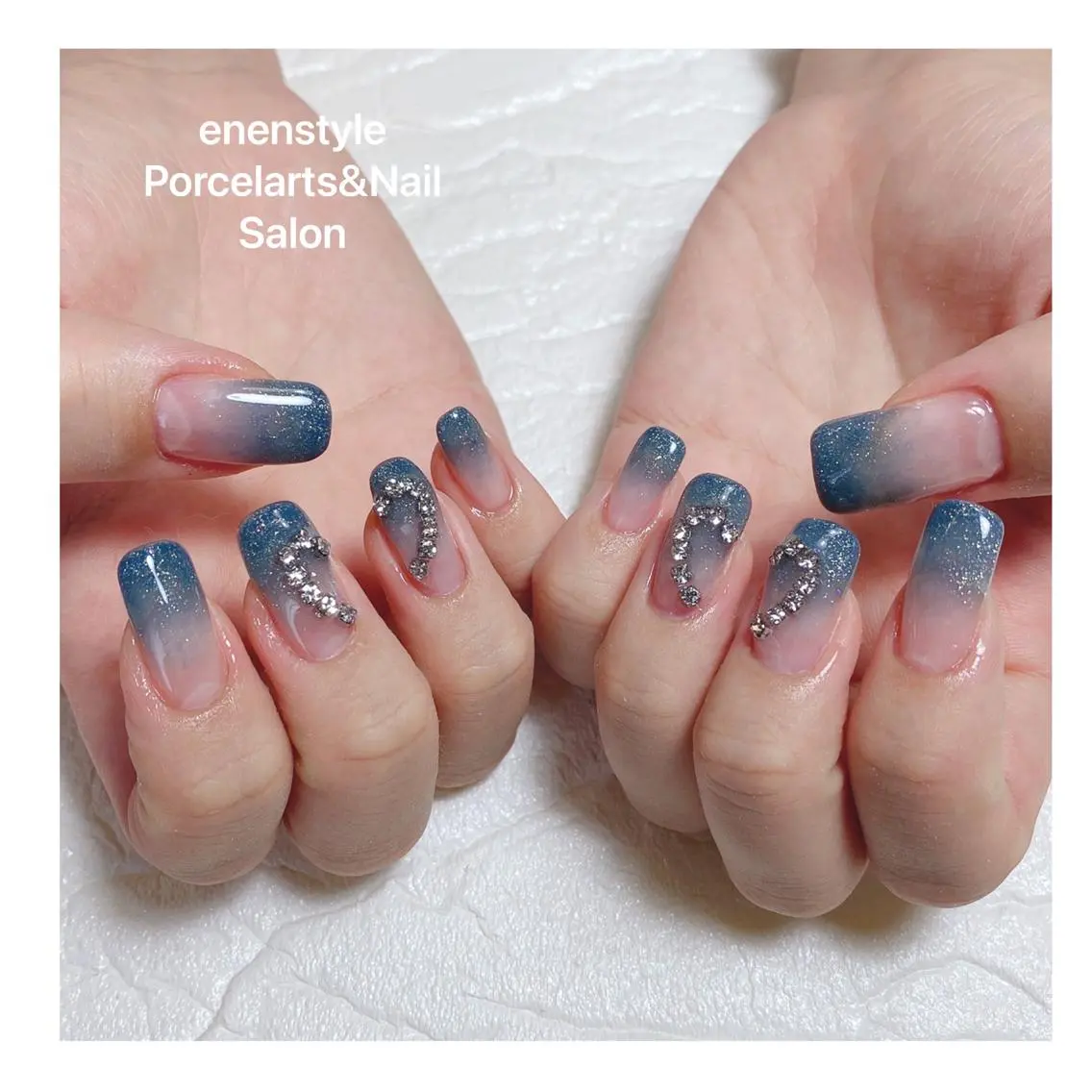 ミディアム ネイル 🐾enen style 🐾のネイルデザイン