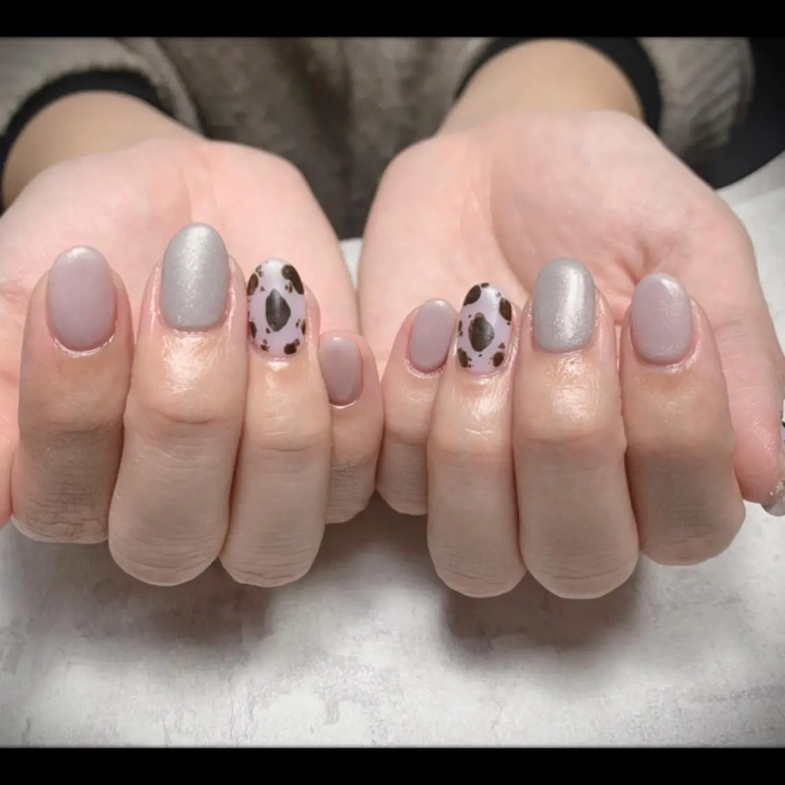 ネイル マットネイル ハンドネイル M nail 市原市ちはら台のネイルデザイン