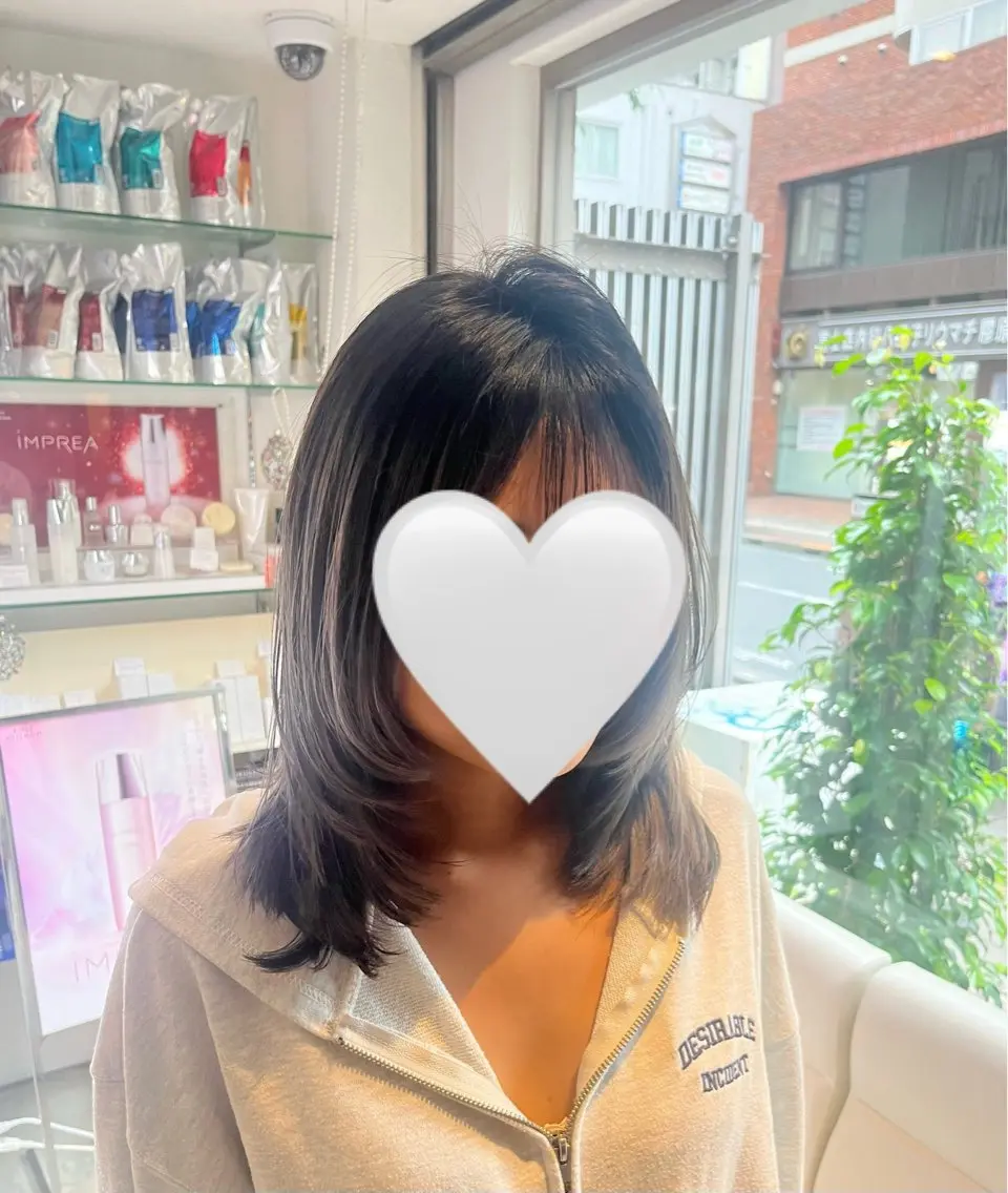 ミディアム レイヤーカット カットモデル様募集中 /コトハ🪽🫧のヘアスタイル