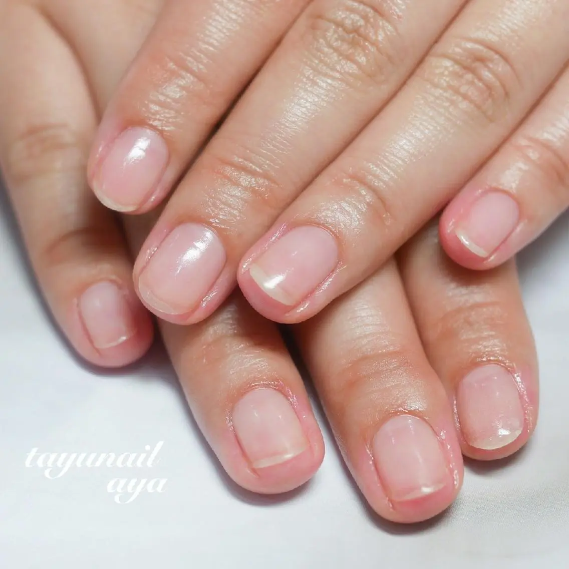 ネイル ブルー ジェルネイル パラジェル ネイルサロン 【たゆnail】のネイルデザイン