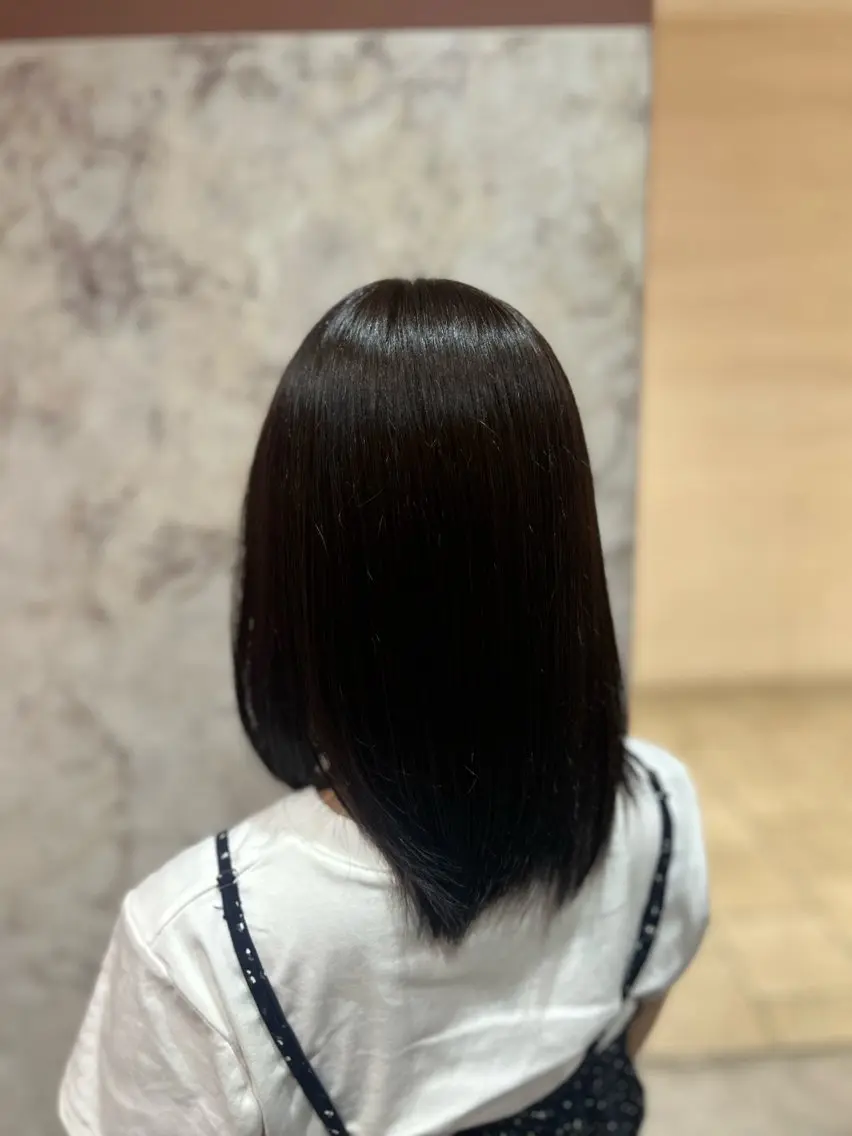 ミディアム カラー 田村 倭子のヘアスタイル