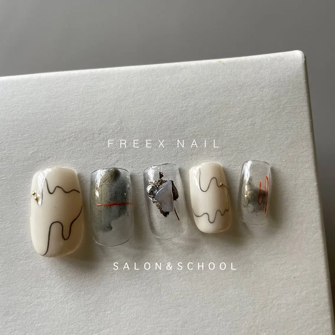 ネイル ニュアンスネイル ハンドネイル ハンドケア freex nail /ニュアンス/個性派のネイルデザイン