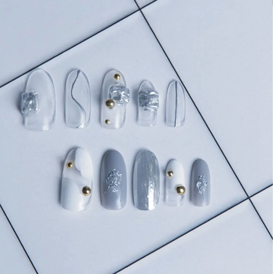 ネイル Miimo💅🏻 ほのか‪ ·͜·♡‬のネイルデザイン