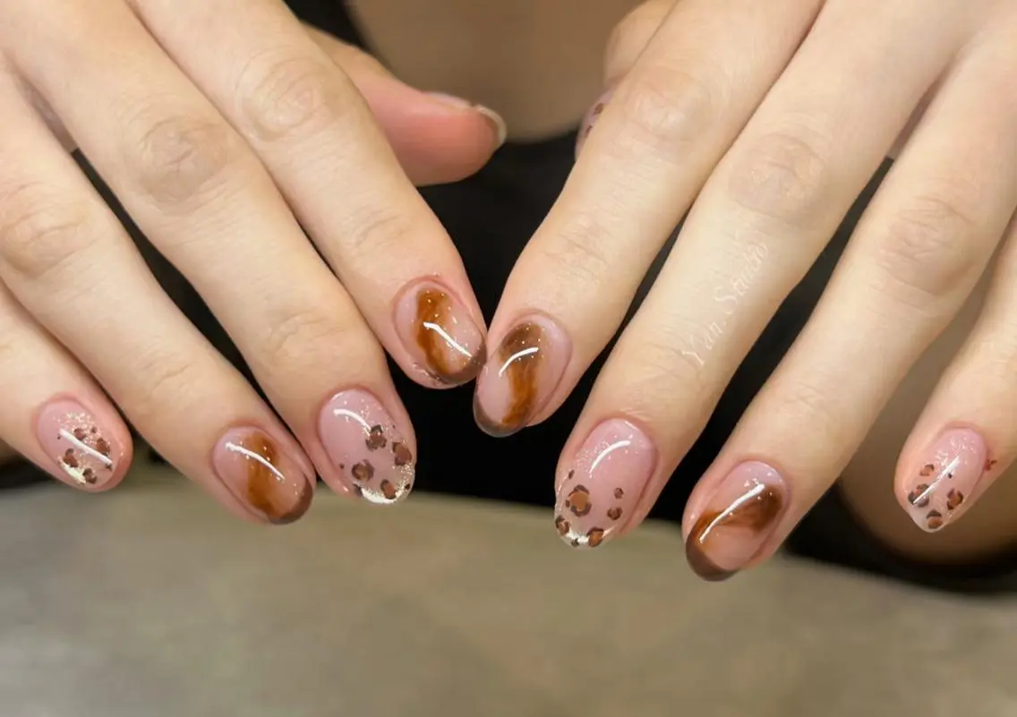 ネイル ハンドネイル ハンドケア 🍑 momo_nailのネイルデザイン