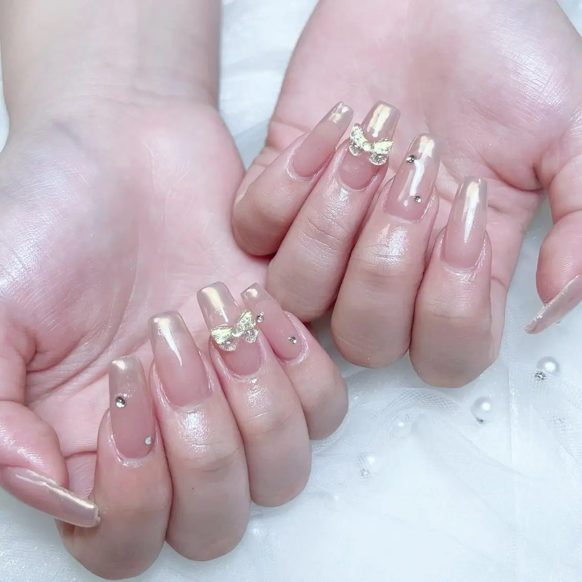 メンズ ネイル 持ち込み シンプルネイル ハンドネイル Nail salon 木にいるのネイルデザイン