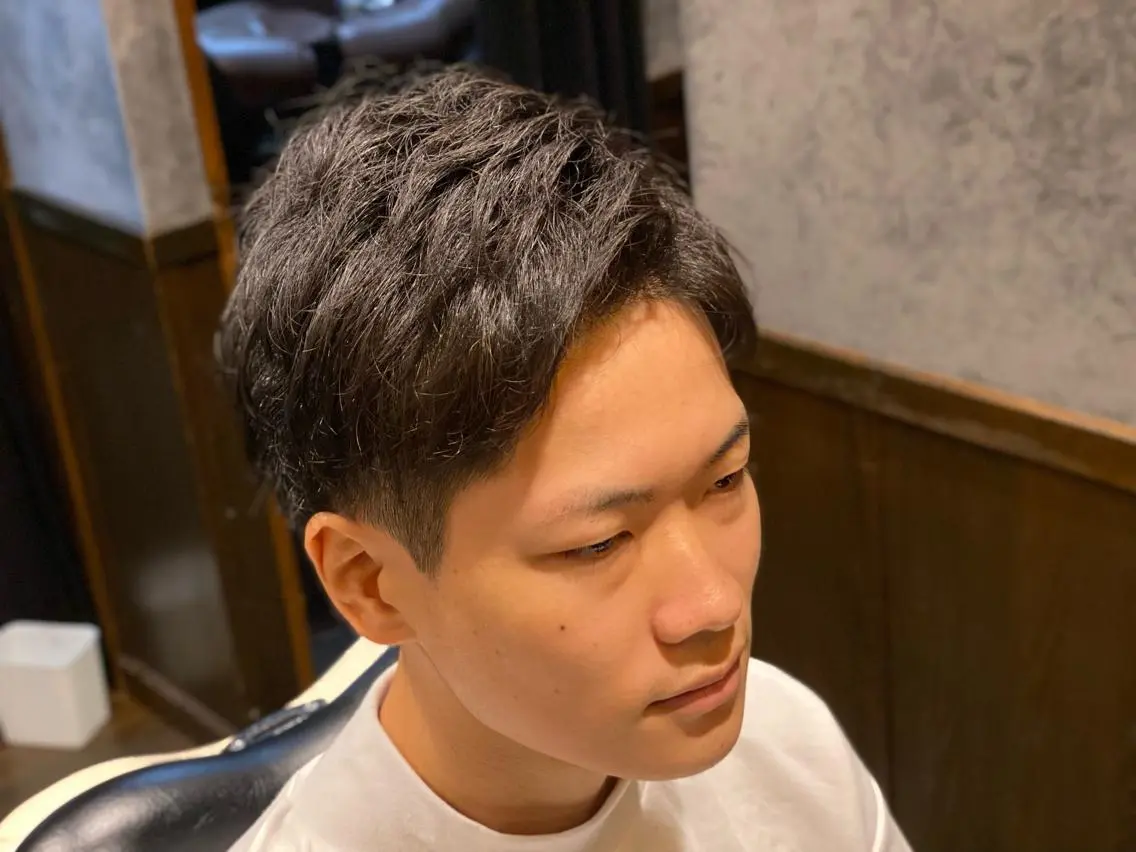 ショート メンズ 浅見 天翔のヘアスタイル