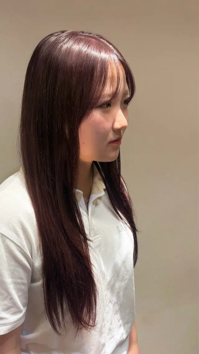 カラー 鈴木 佳奈のヘアスタイル