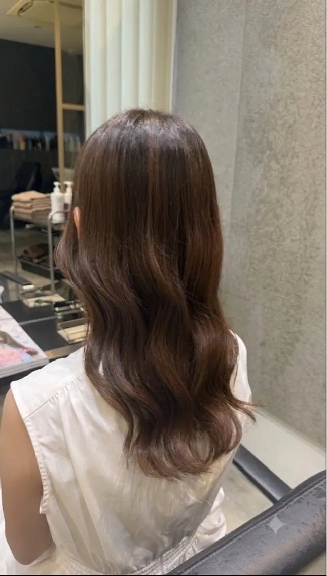 ロング 河邉 心那のヘアスタイル