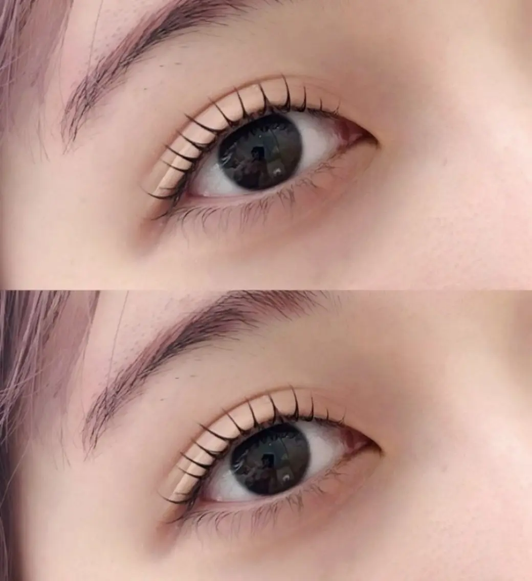限定❗️🌷【まつげパーマ★ラウンド】🌷スウィートモブ 束感仕上げ美容液コーティング付き🩶の写真