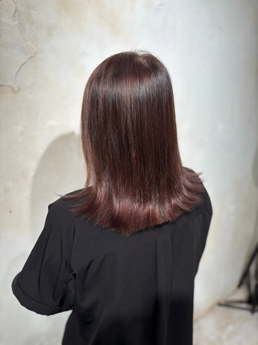 ミディアム カラー ラベンダーカラー ピンクカラー ピンクラベンダー ヘアカラー メンズモデル募集中 /Mana🪄のヘアスタイル