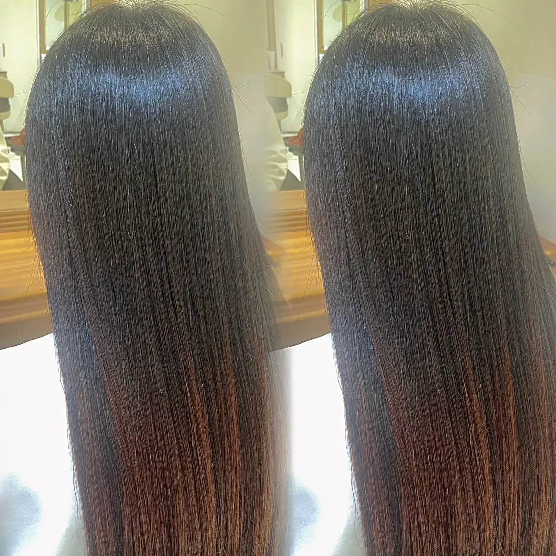 ロング パーマ ロング 縮毛矯正 はづき 🥀新宿のヘアスタイル