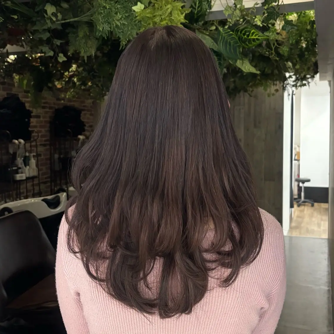 ロング カラー ヘアカラー 濱田 真尋のヘアスタイル