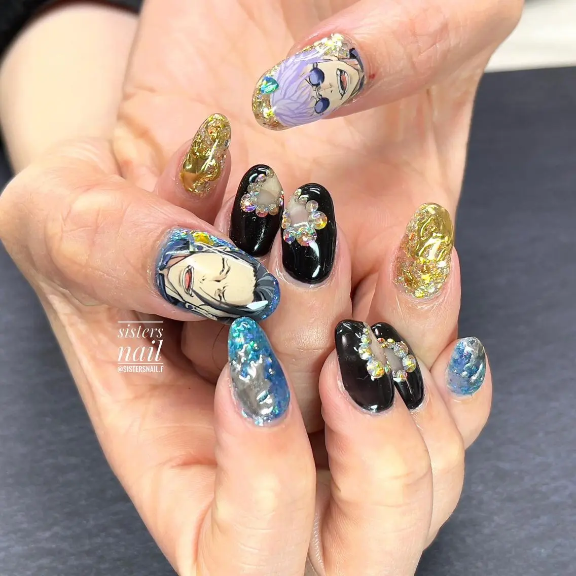 ネイル アートネイル ハート ニュアンスネイル ストーンネイル sisters nail.fのネイルデザイン