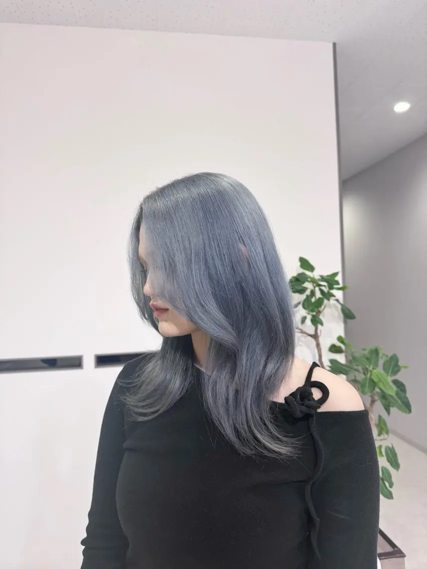 セミロング ヘアカラー amoretto _kokoroのヘアスタイル