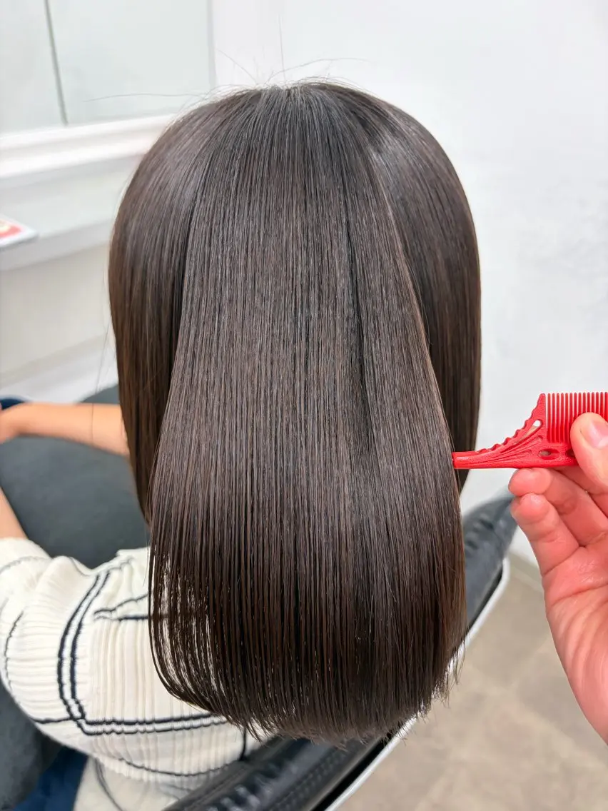 縮毛矯正 ENV 船橋 佐久間 彩のヘアスタイル