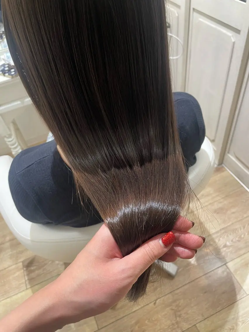 カット💇♀️+パーソナル髪質改善💖<髪質に合わせてオーダーメイド> ¥11880の写真