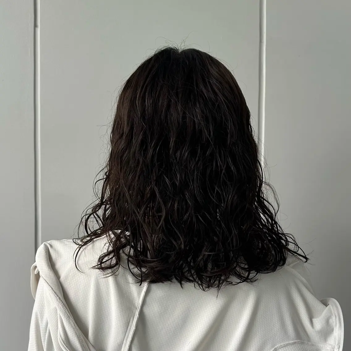 セミロング カラー パーマ セミロングパーマ くせ毛 カット パーマ トリートメント MEG ✨のヘアスタイル