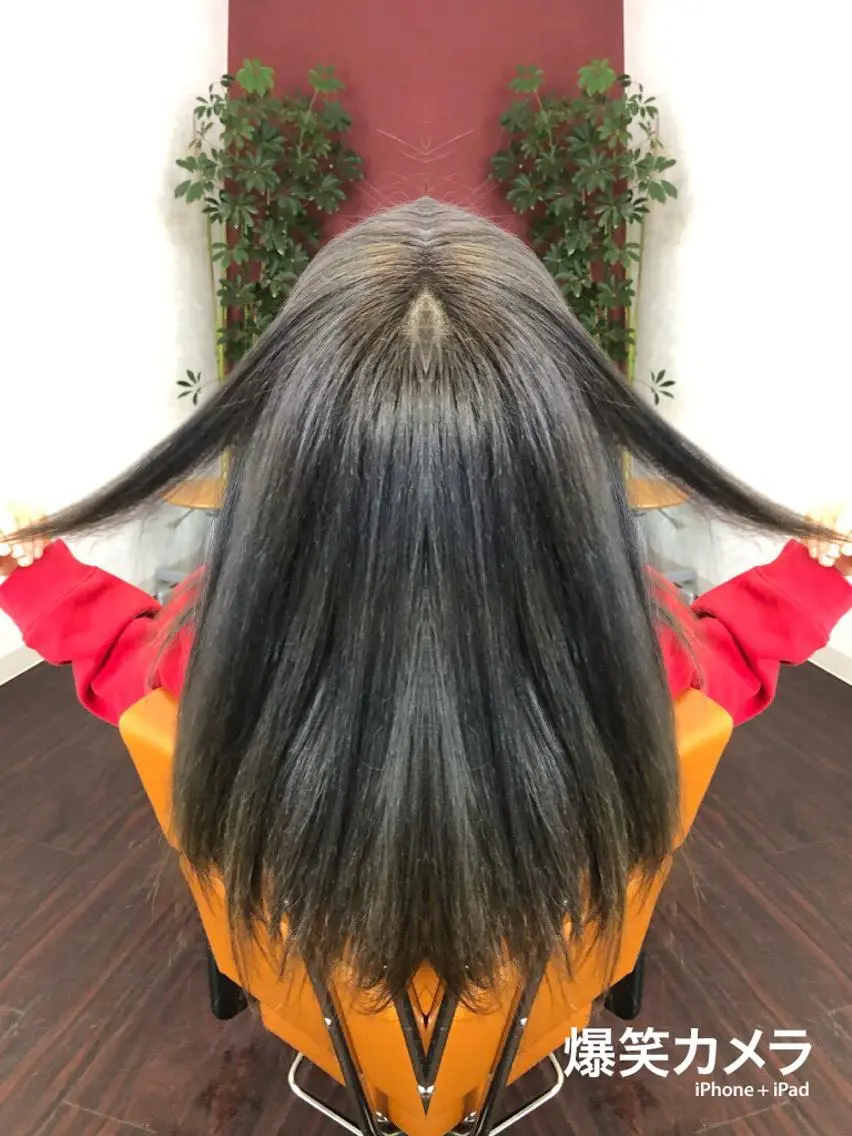 ✳️✳️✳️オーガニック縮毛矯正×1 &トリートメント✳️✳️✳️メンズOK アイロン込 ❤️マークをクリック特典有りの写真