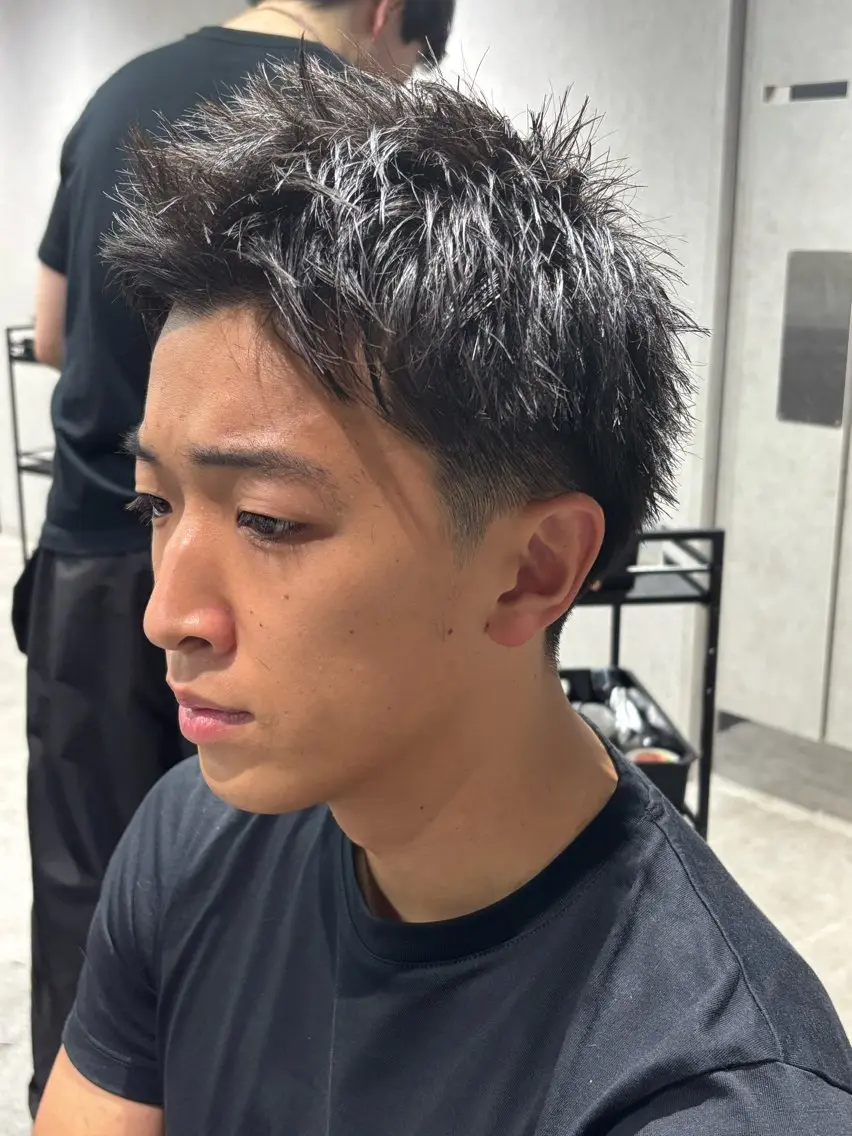 メンズ 吉祥寺メンズパーマ 🔥Reoのヘアスタイル