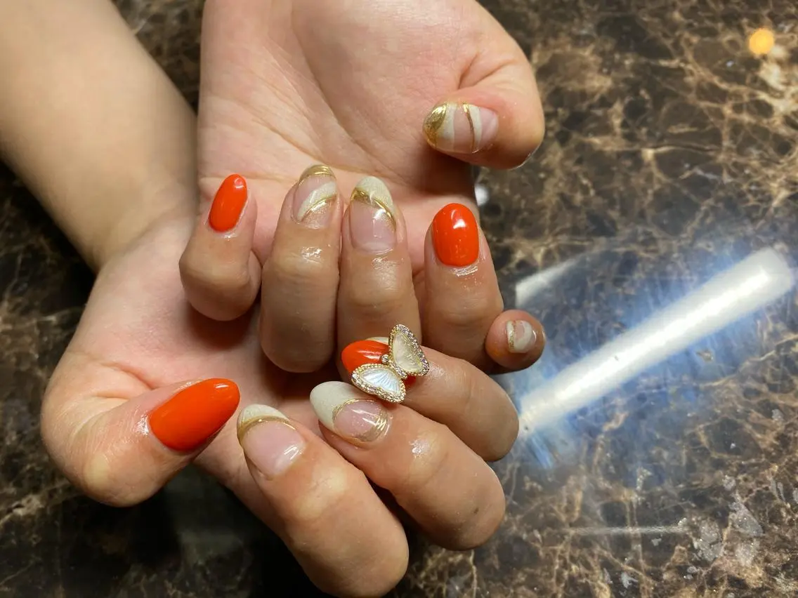 ネイル ハンドネイル IROHA Nail 矢掛萌子のネイルデザイン