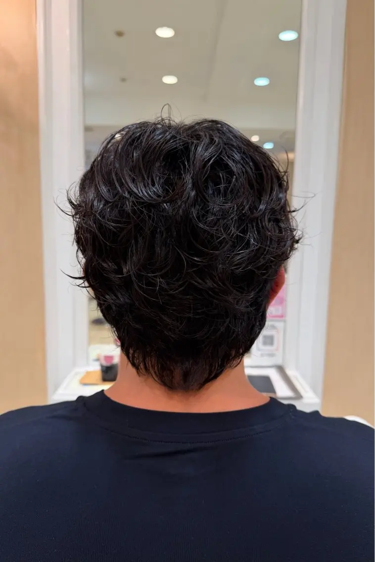 パーマ メンズ メンズパーマ カット パーマ ☆Ash中目黒 浦野遥☆*。のヘアスタイル
