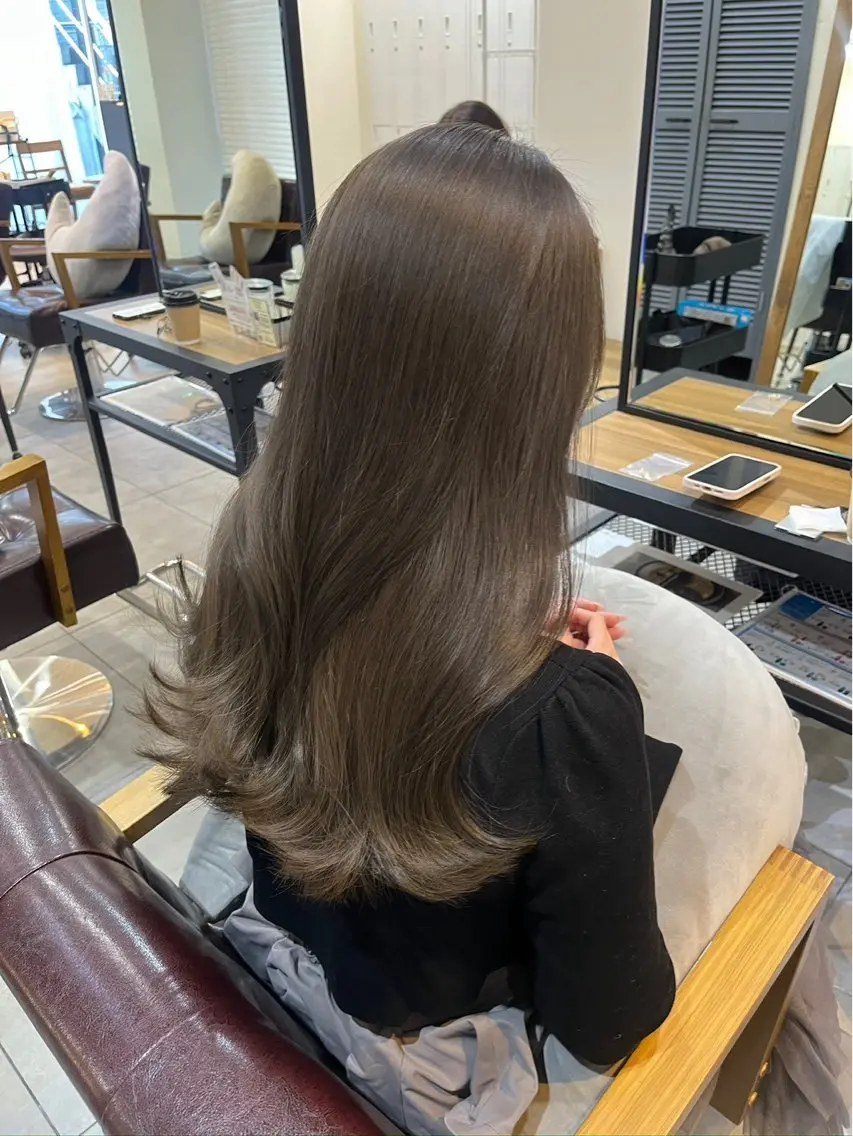 ワンカラー＋髪質改善トリートメント🎀の写真