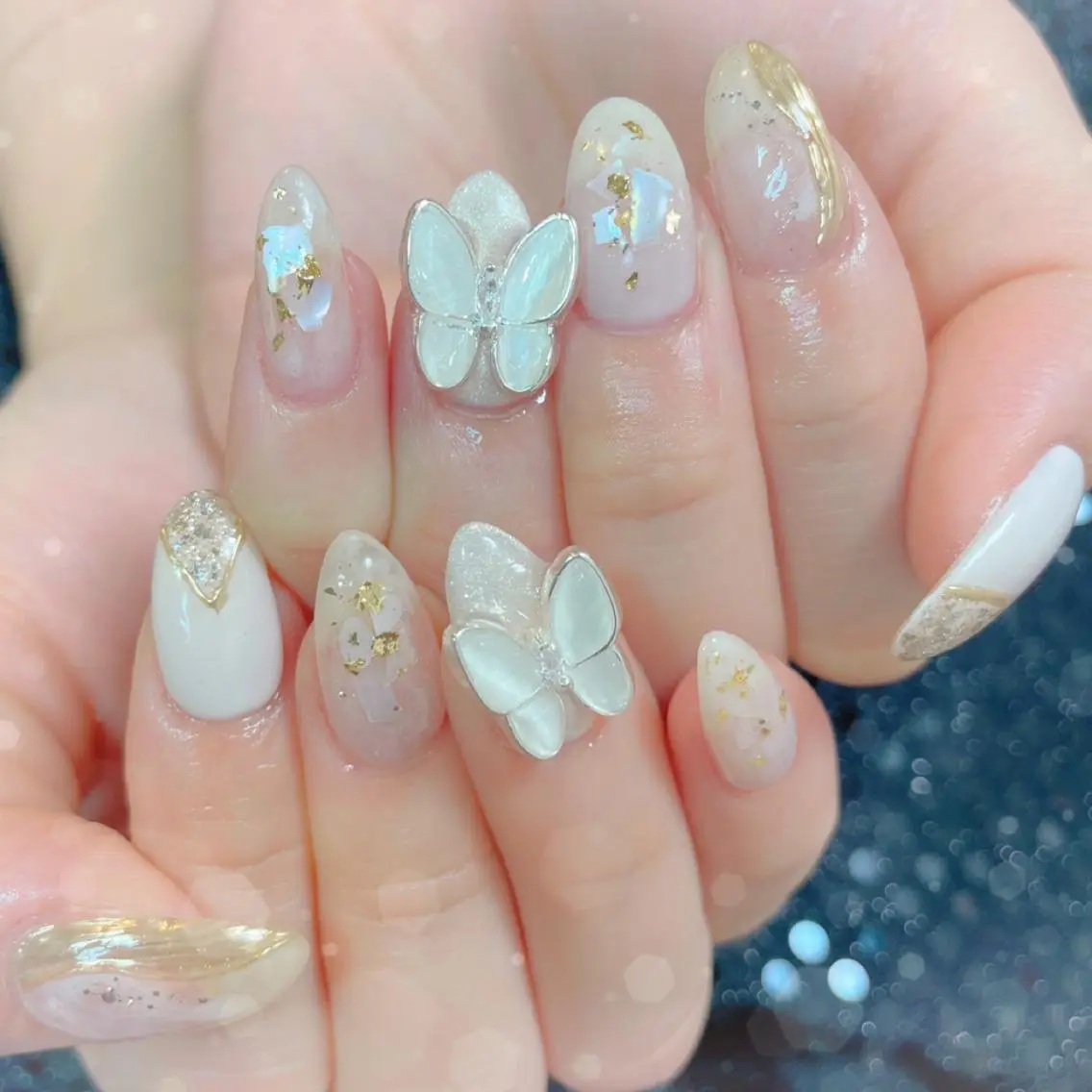 ネイル ハンドネイル ハンドケア MoON...❤︎ MeGuのネイルデザイン