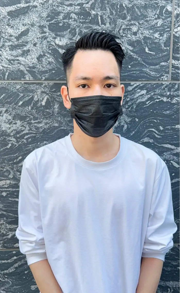 メンズ フェードカット カット 樋野 亮のヘアスタイル