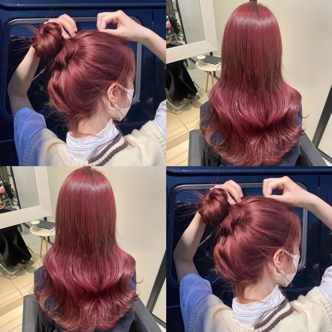 ロング カラー ブリーチなしカラー kana🐱のヘアスタイル