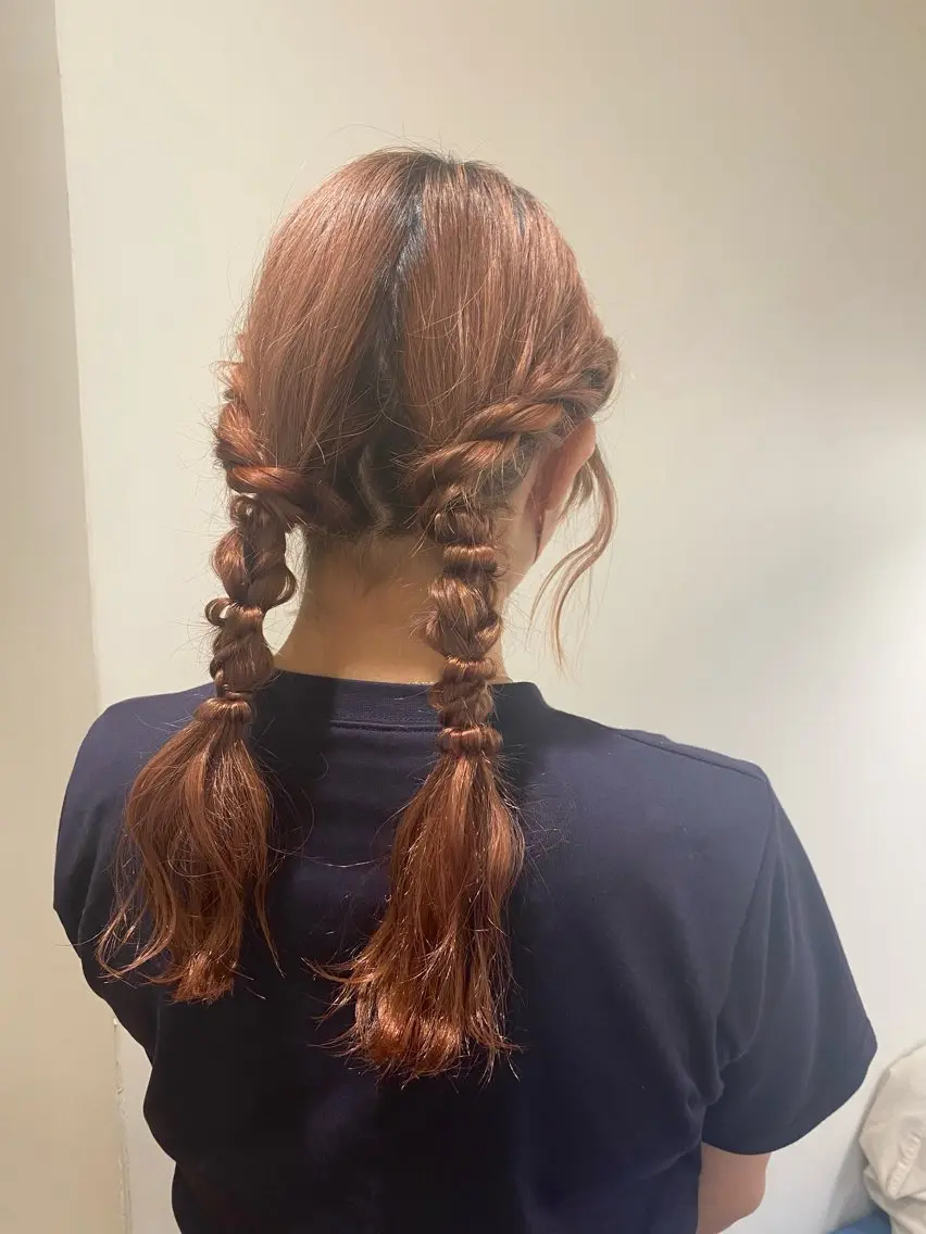 ヘアアレンジ 似合わせカット /ニュアンスパーマのヘアスタイル