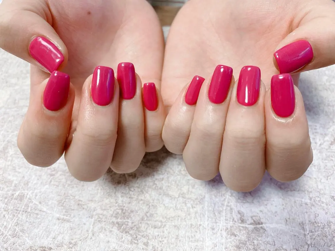 ネイル ピンク ハンドネイル mogunail &blowのネイルデザイン