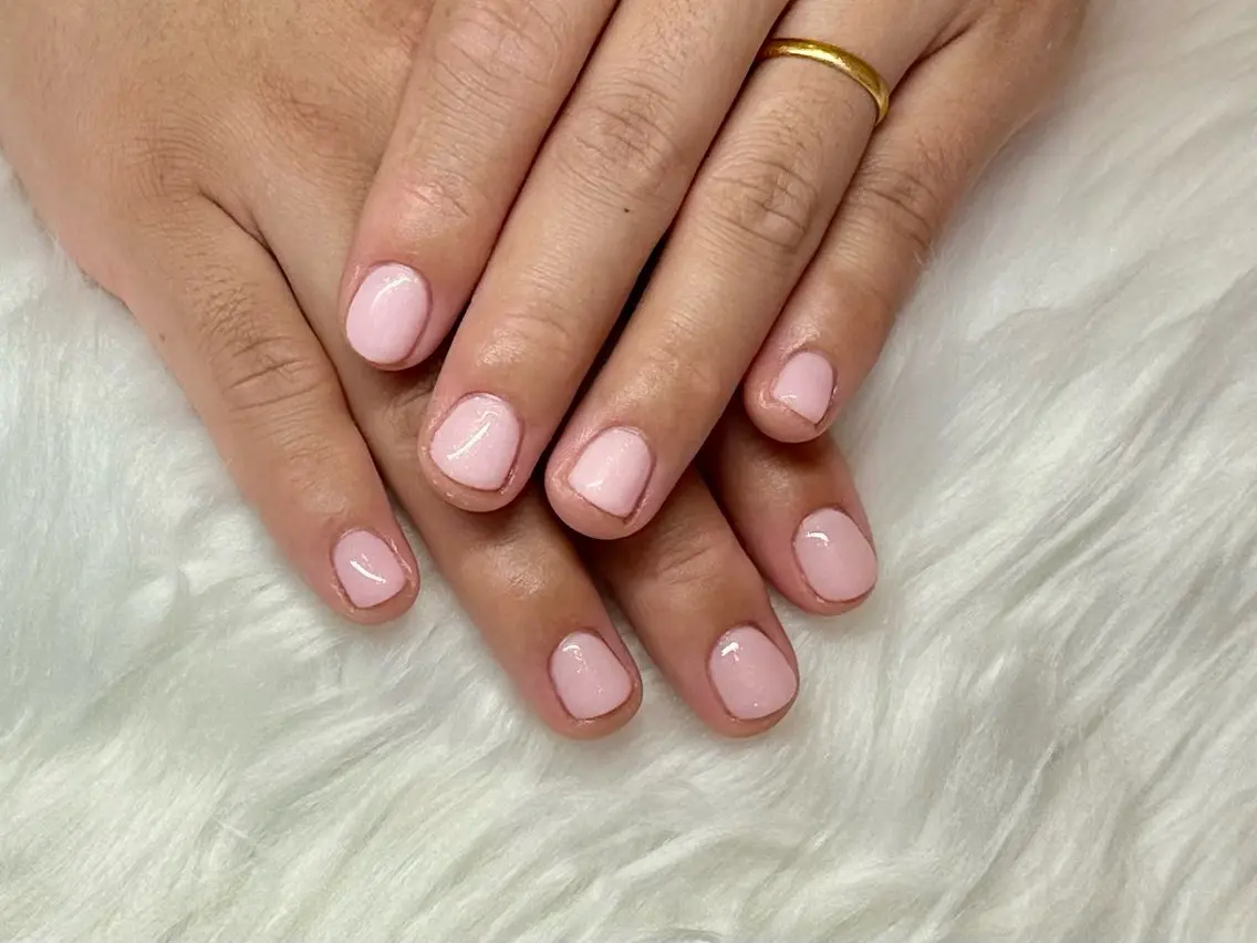 ネイル アートネイル ラメ(グリッター) ワンカラーネイル ピンク ハンドネイル Nailfy’s ナミ💓のネイルデザイン