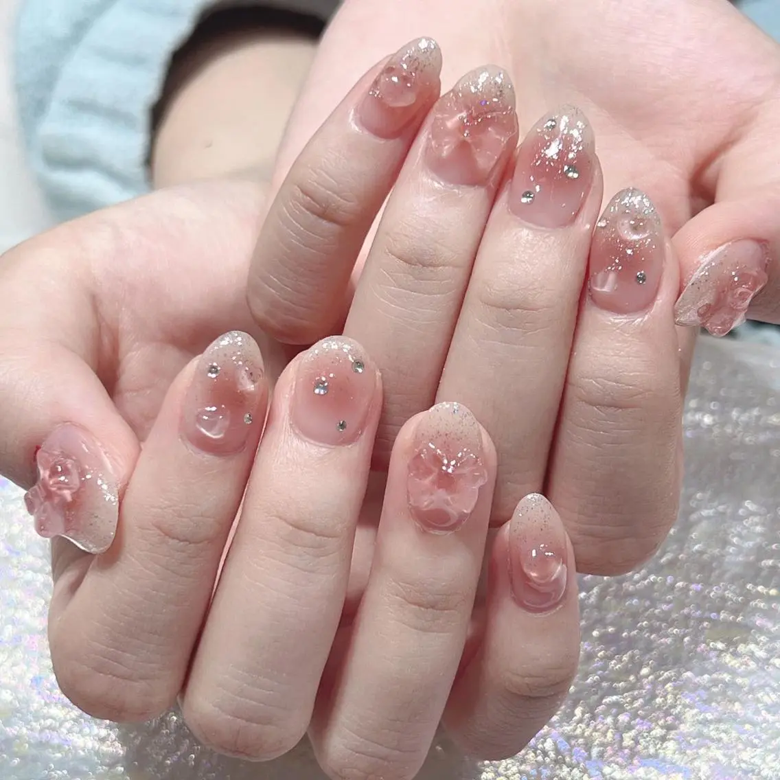 ネイル ハンドネイル Queen‘s なんのネイルデザイン