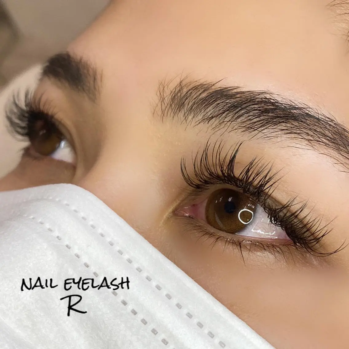 マツエク・マツパ フラットラッシュ eyelash R𓇼eri🐈️の眉毛・アイブロウイメージ