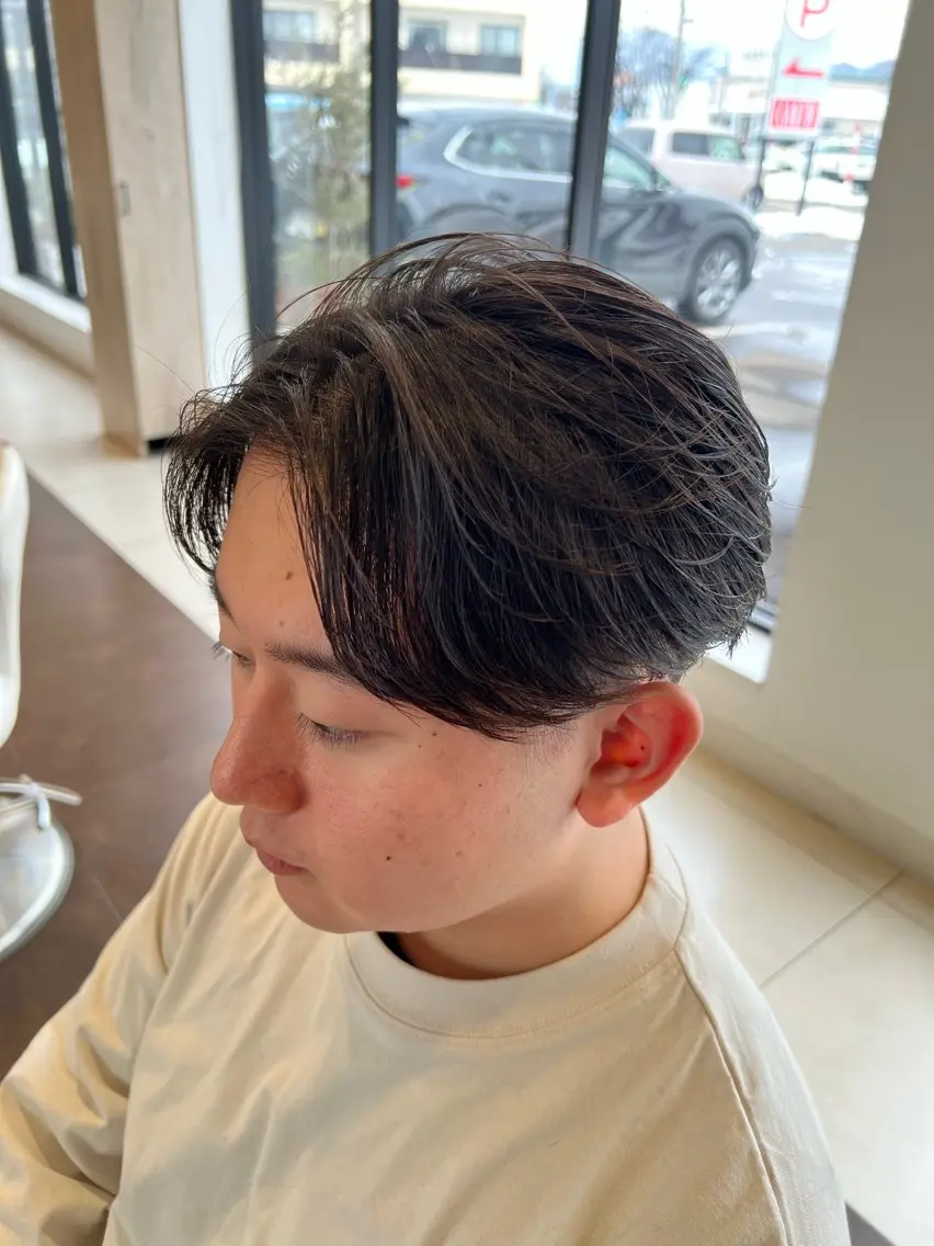メンズ メンズパーマ カット パーマ 諸橋 陸斗のヘアスタイル