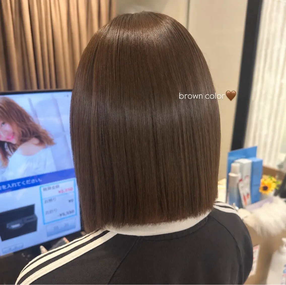 カラー ブラウンカラー ヘアカラー 🧡カットモデル募集 / miyu🧡のヘアスタイル