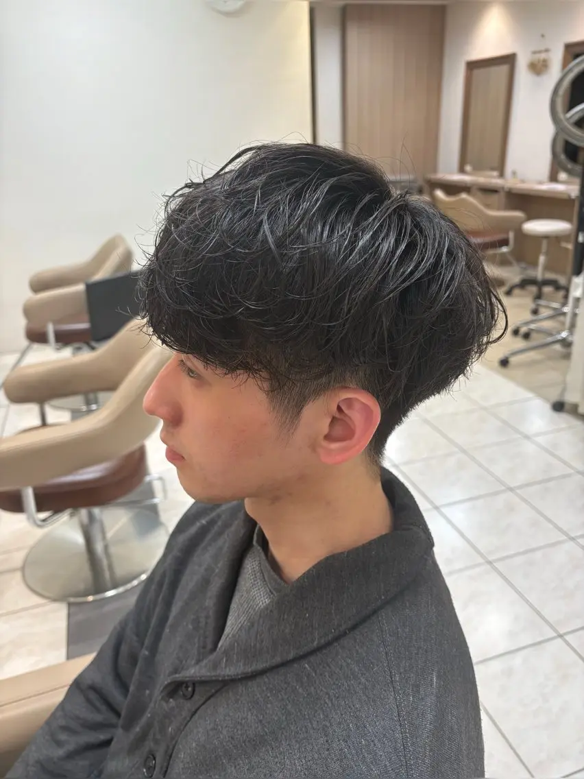 パーマ メンズ カット 🐣Ash国立 秋葉美月🐣のヘアスタイル