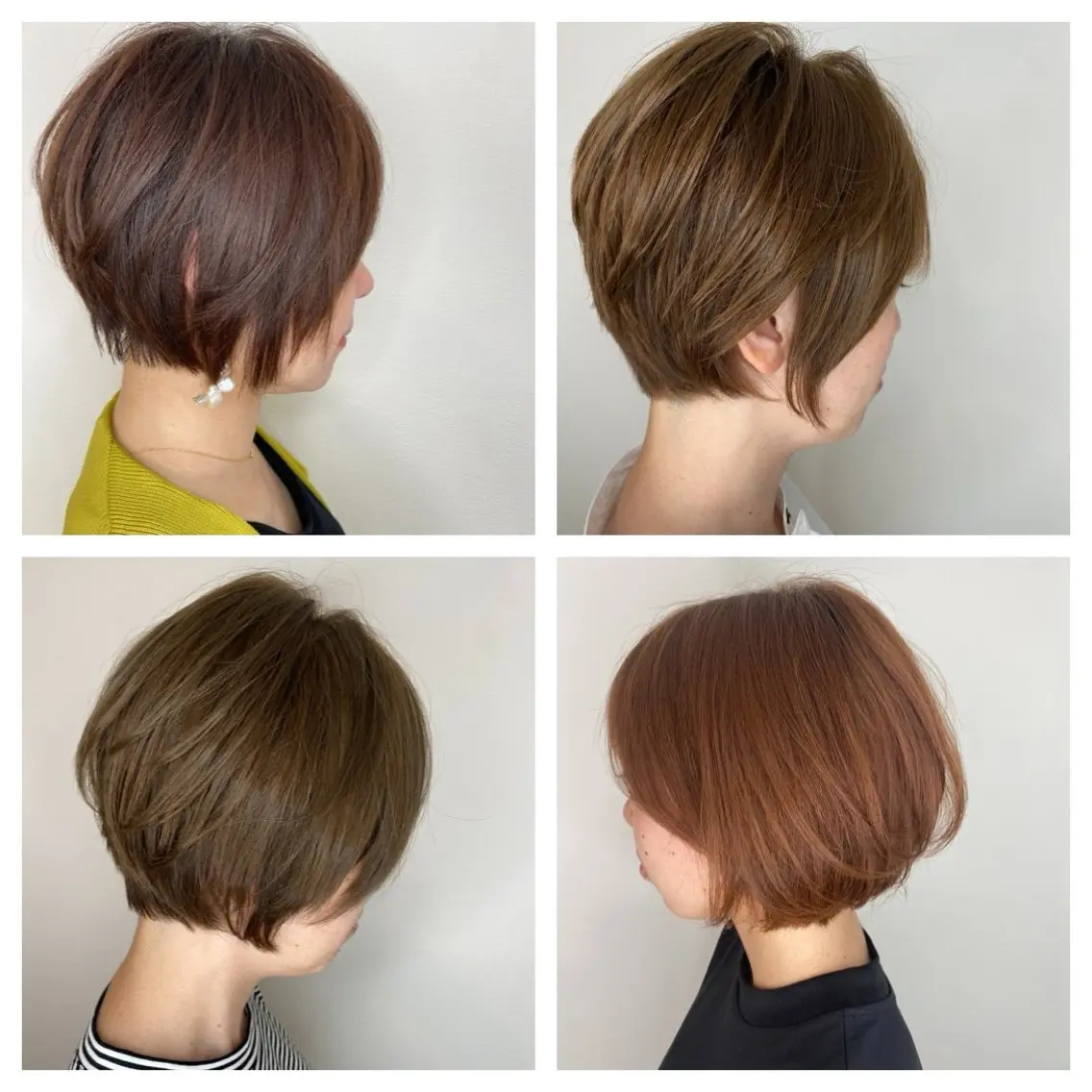 ショート カラー ショートヘア カット ヘアカラー トリートメント Hiroshi ヒロシのヘアスタイル