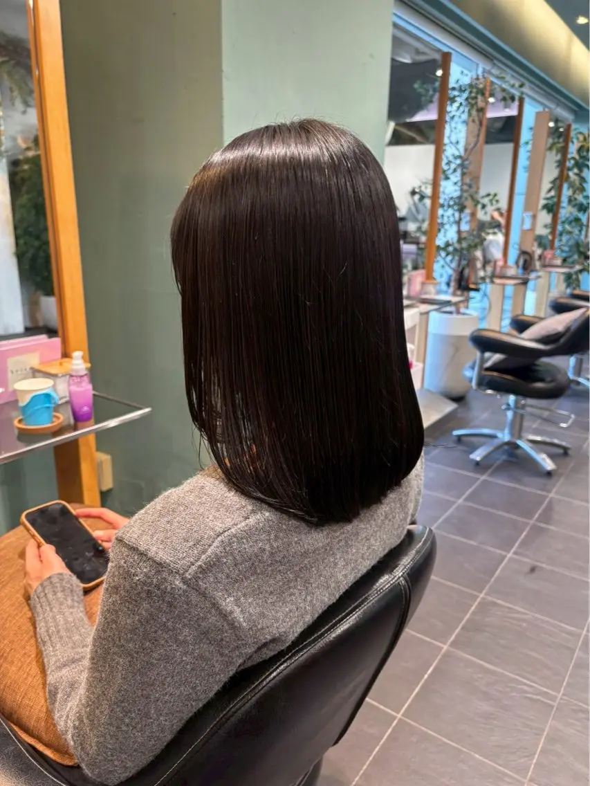 ミディアム 表参道 AVEDA 高橋亘輝のヘアスタイル
