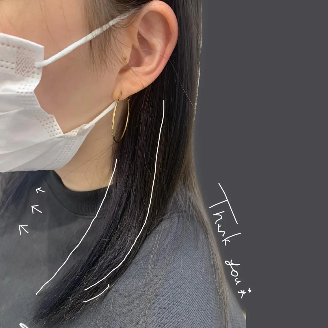 ミディアム カラー インナーカラー 🫧 みゆ🫧のヘアスタイル