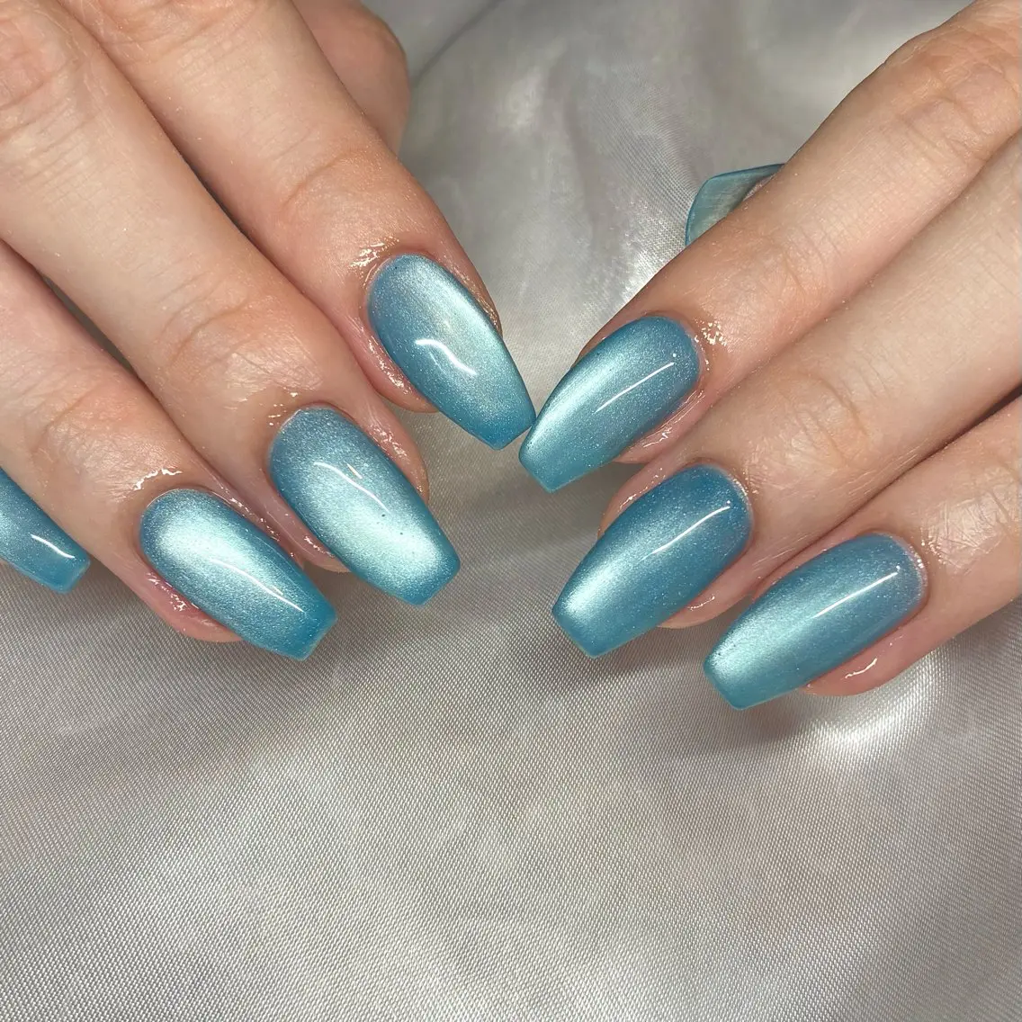 ネイル ジェルネイル マグネットネイル ハンドネイル Nail ヌシん家 AKANEのネイルデザイン
