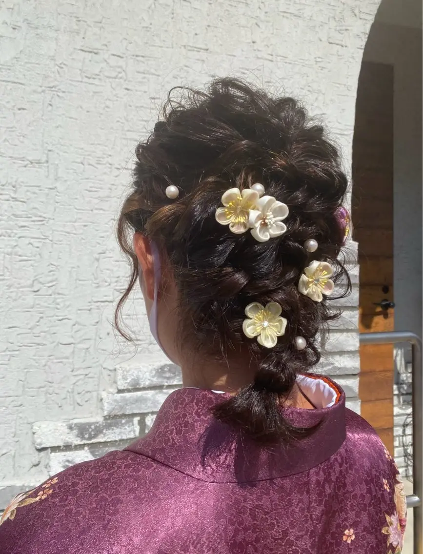 ヘアアレンジ 🪆ヒキタ ミイコ🧸のヘアスタイル