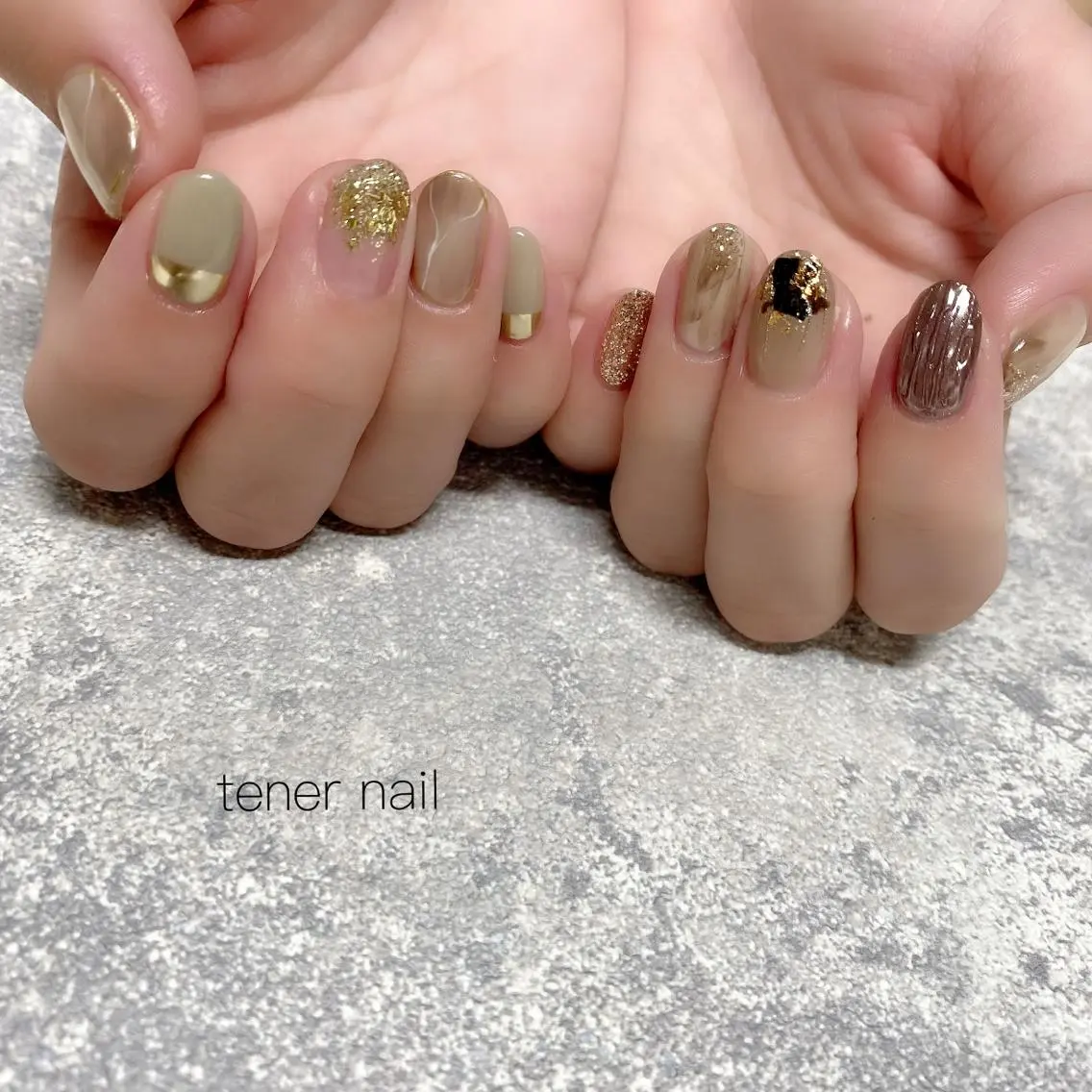 ネイル ニュアンスネイル テネルネイル tener nailのネイルデザイン