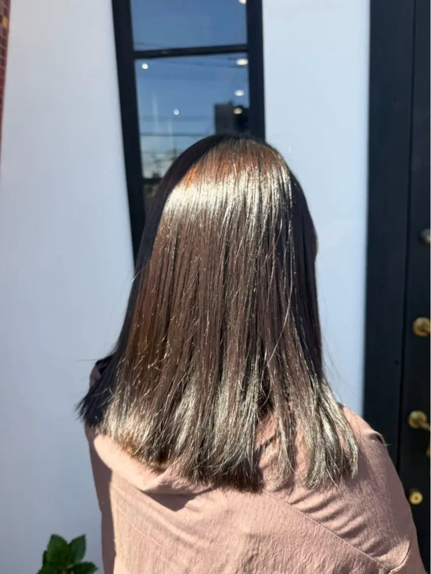 カラー ヘアカラー 山形 由貴のヘアスタイル