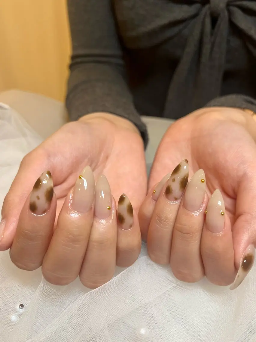 ネイル ハンドネイル LumiéCoeur Nanaeのネイルデザイン