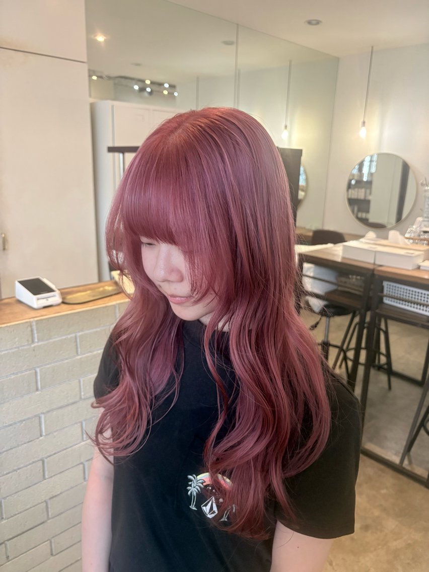 ロング カラー カット ヘアカラー mao 🩰のヘアスタイル