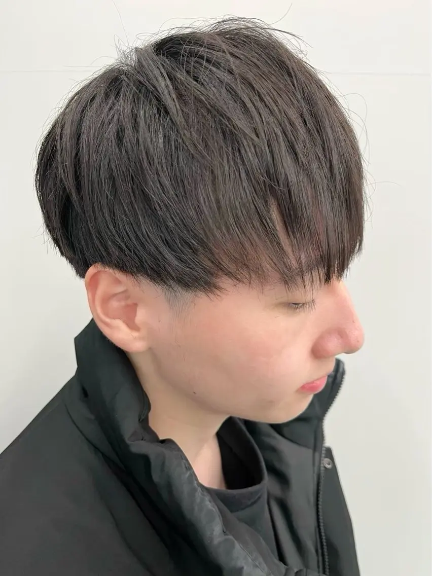 メンズカット+縮毛矯正の写真